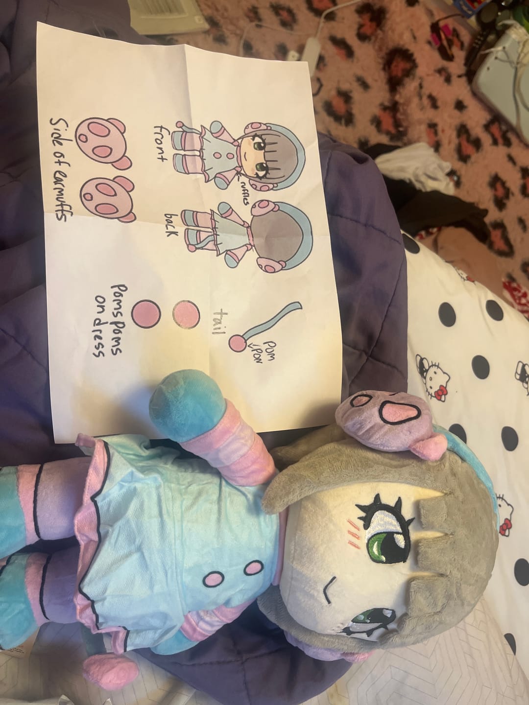 Customer photo review of Illustration Plush