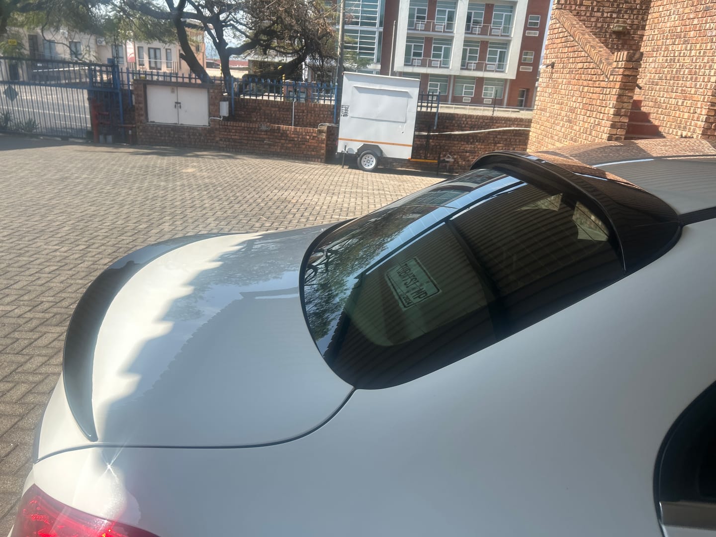 Customer photo review of Mercedes W205 Roofspoiler