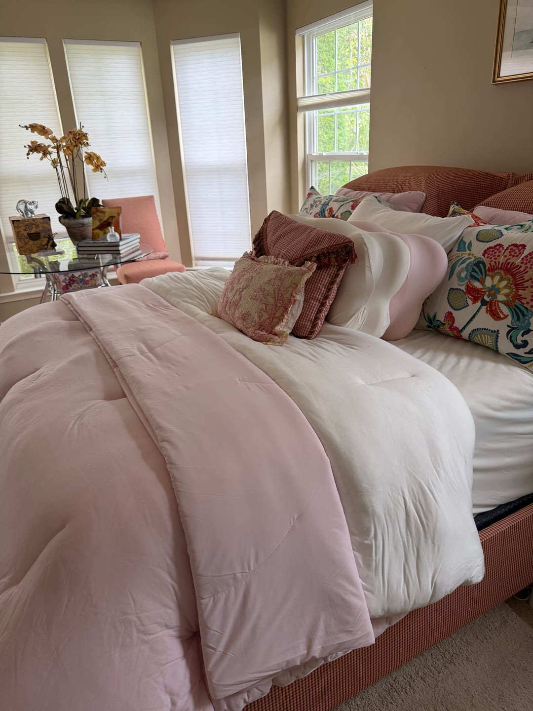 Customer photo review of MarshMellow Comforter