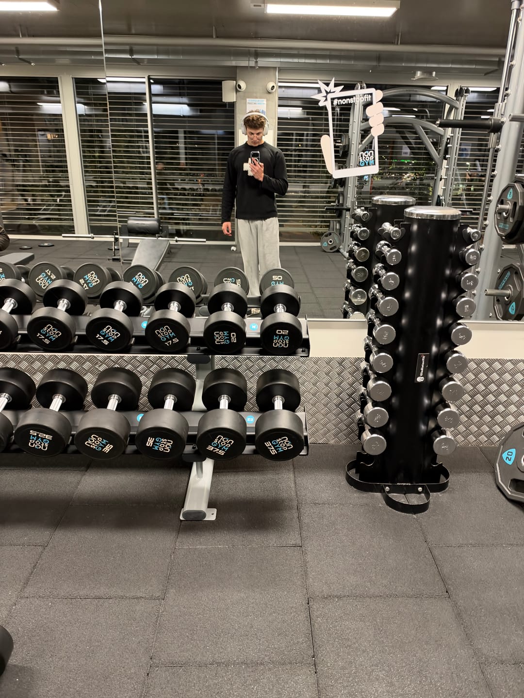 Customer photo review of Stencil Black Longsleeve