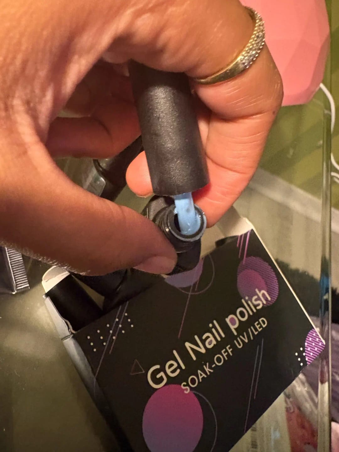 Customer photo review of One-Step Salon Manicure · Lamp Included