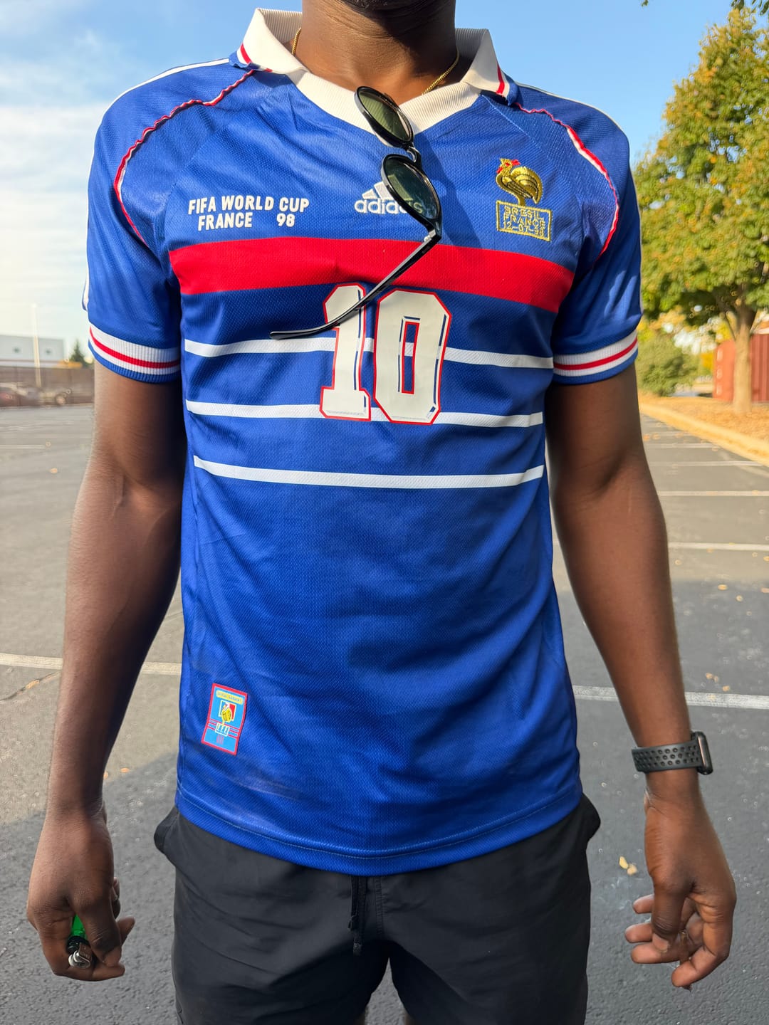 Customer photo review of Francia Maglia Home 1998 Vittoria Mondiali