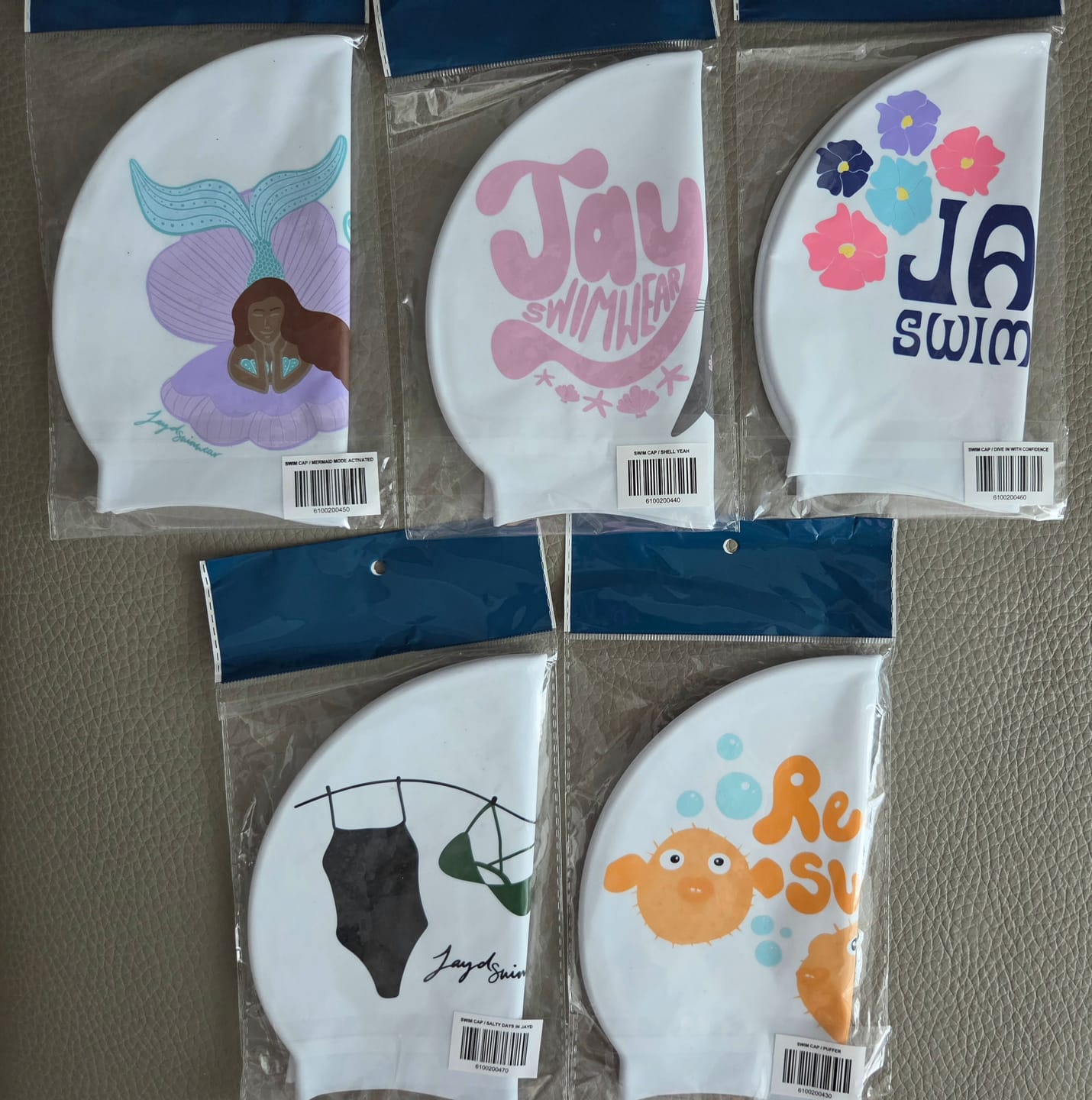 Customer photo review of JAYD Swim Cap - Dive In with Confidence
