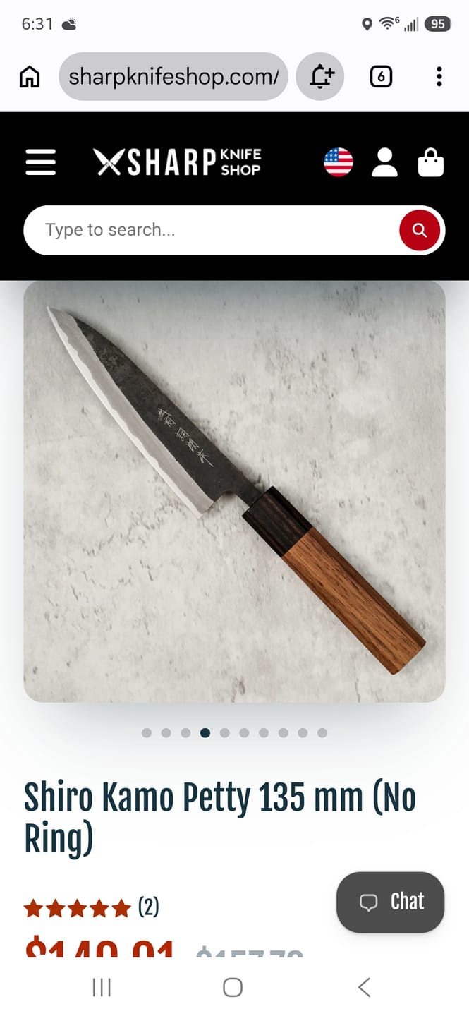 Customer photo review of Ceramic Honing Rod (50% Off With Any Knife)