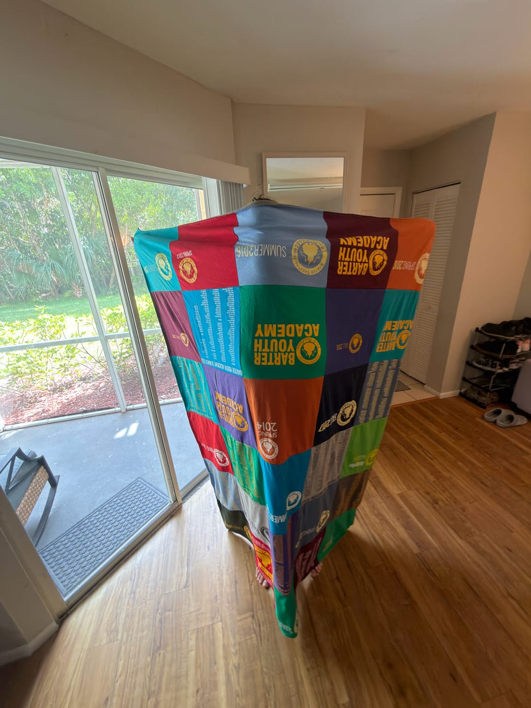 Customer photo review of Project Repat T-Shirt Quilt