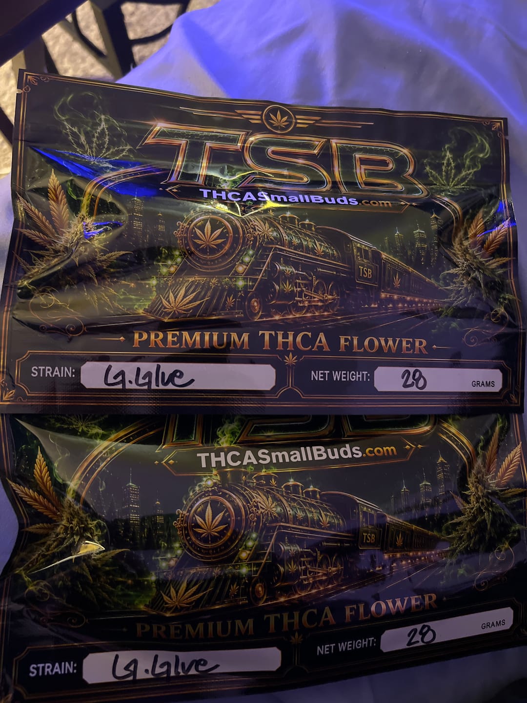 Customer photo review of Gorilla Glue THCA Flower