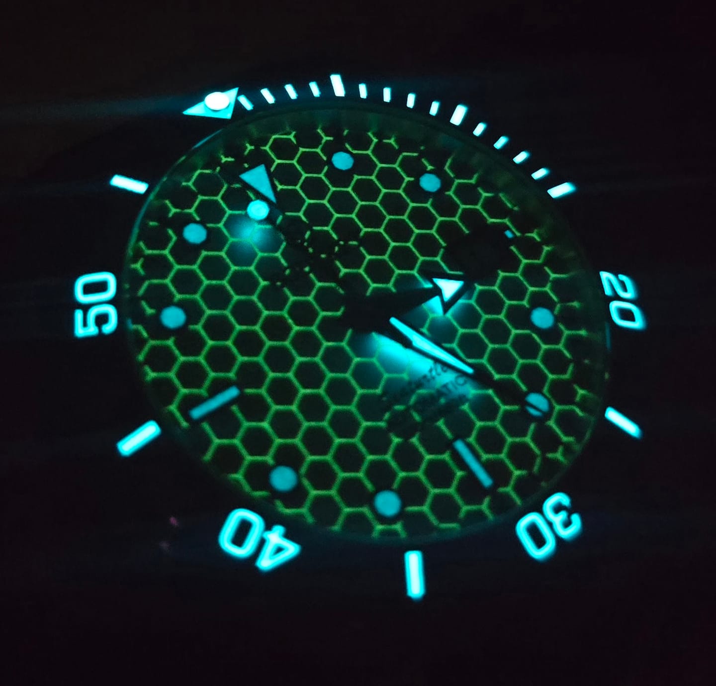 Customer photo review of SEATURTLE.OCEAN(TITANIUM) - Automatic Titanium Diver Watch | Arctic/Ti-bracelet