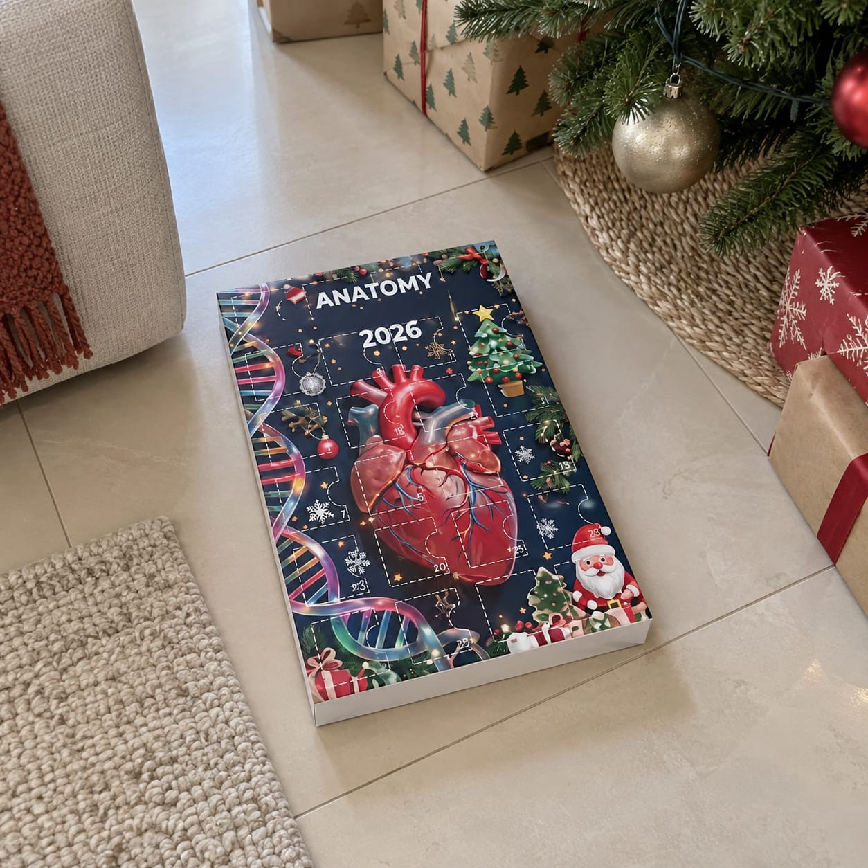 Customer photo review of Calendario de Adviento de Anatomía