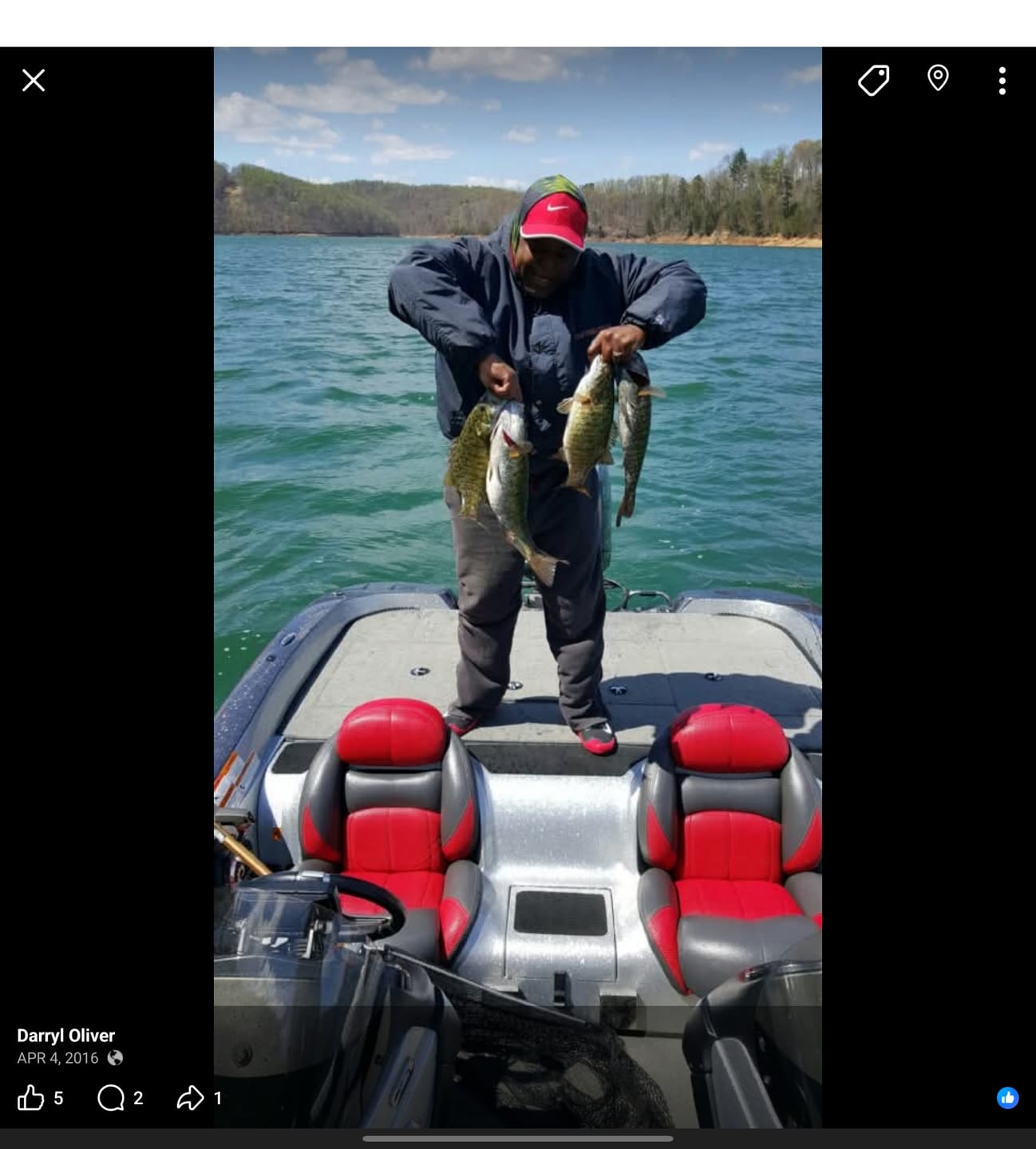 Customer photo review of Pulse Fish Lures Double Willow Pulse Blade