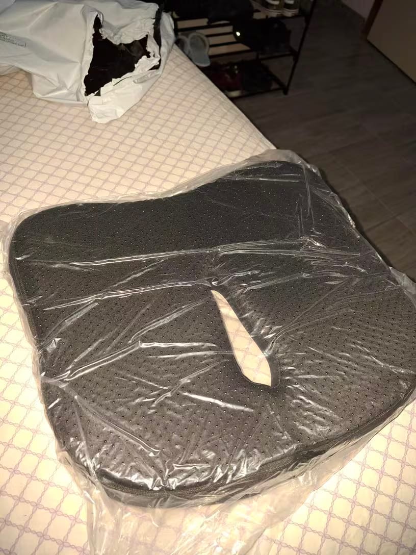 Customer photo review of Coussin Confort Absolu- le coussin ergonomique.