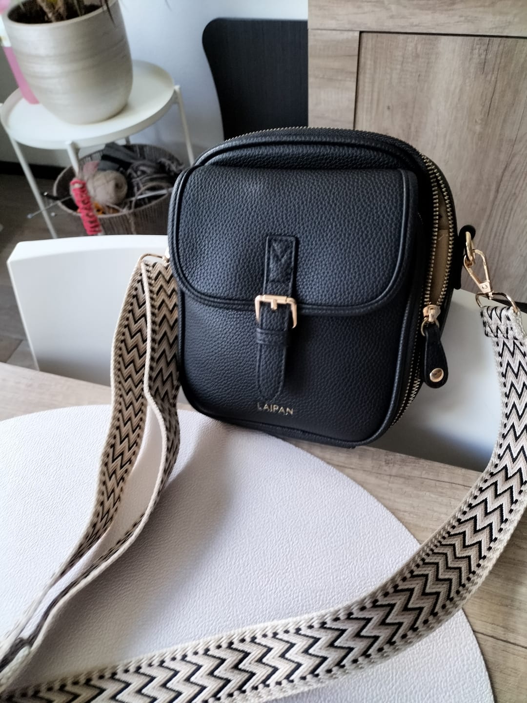 Customer photo review of Laipan - The Roomiest Crossbody bag