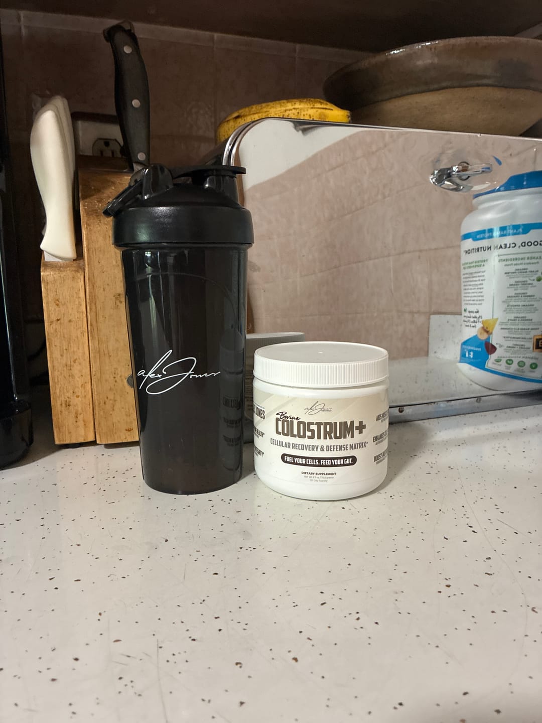 Customer photo review of Bovine Colostrum+ - Cellular Recovery & Defense Matrix (2.5 oz) (30 Servings)