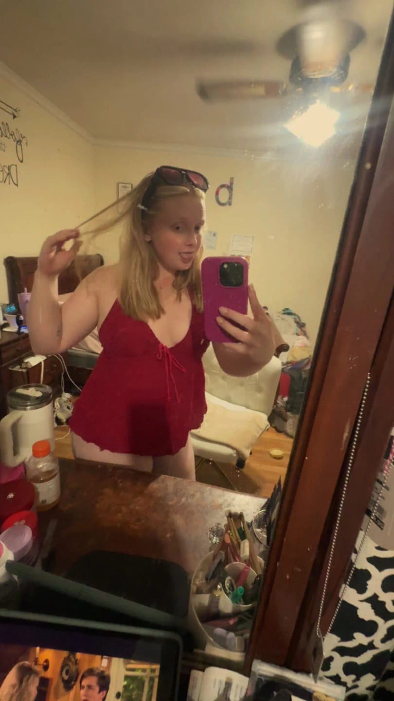 Customer photo review of Emoswim - Womens Fashion Tankini Swimsuit Stylish Two-Piece Swimwear Comfortable Beachwear