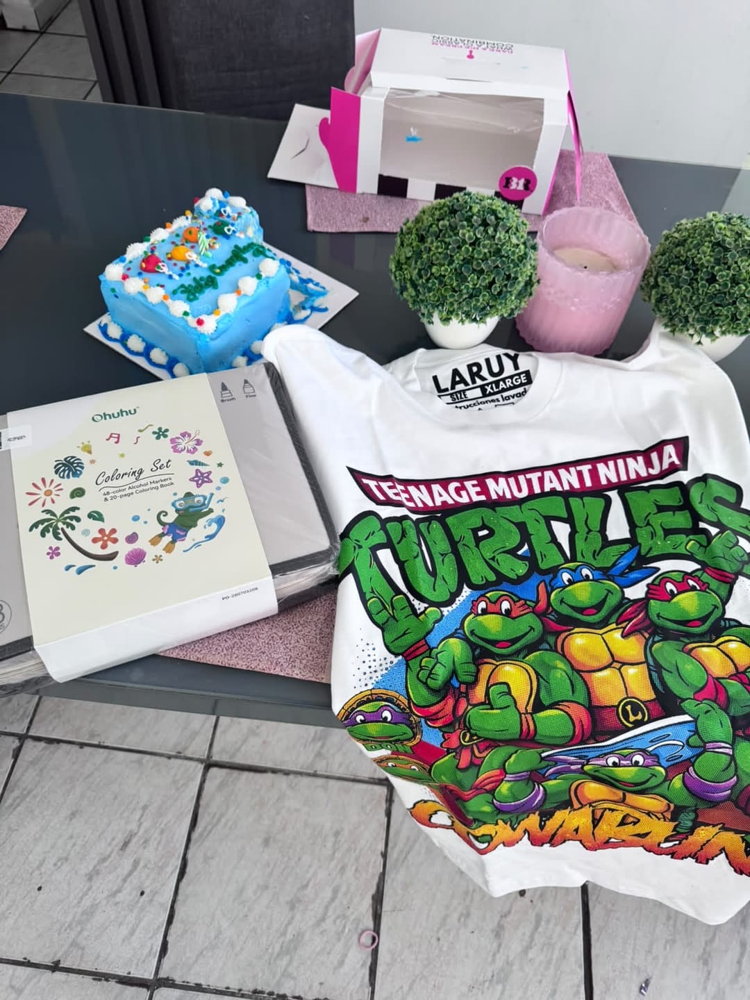 Customer photo review of Ohuhu Honolulu B 48 Colors Alcohol Markers with Coloring Book
