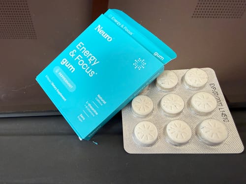 Customer photo review of Energy & Focus Gum