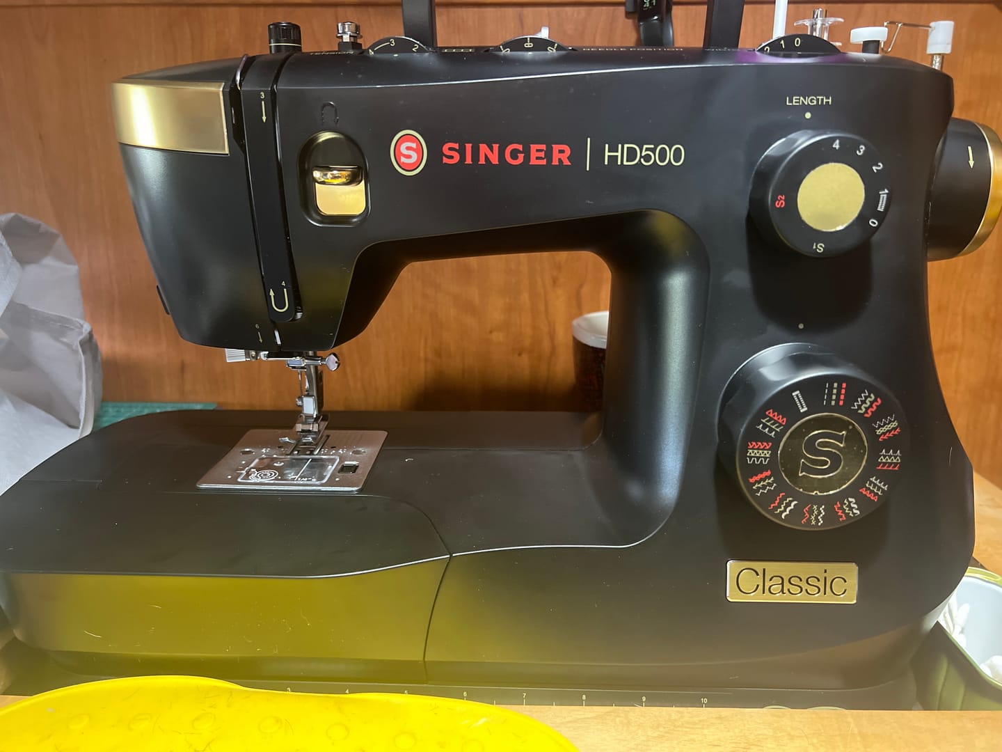 Customer photo review of Singer HD500 Instruction Manual