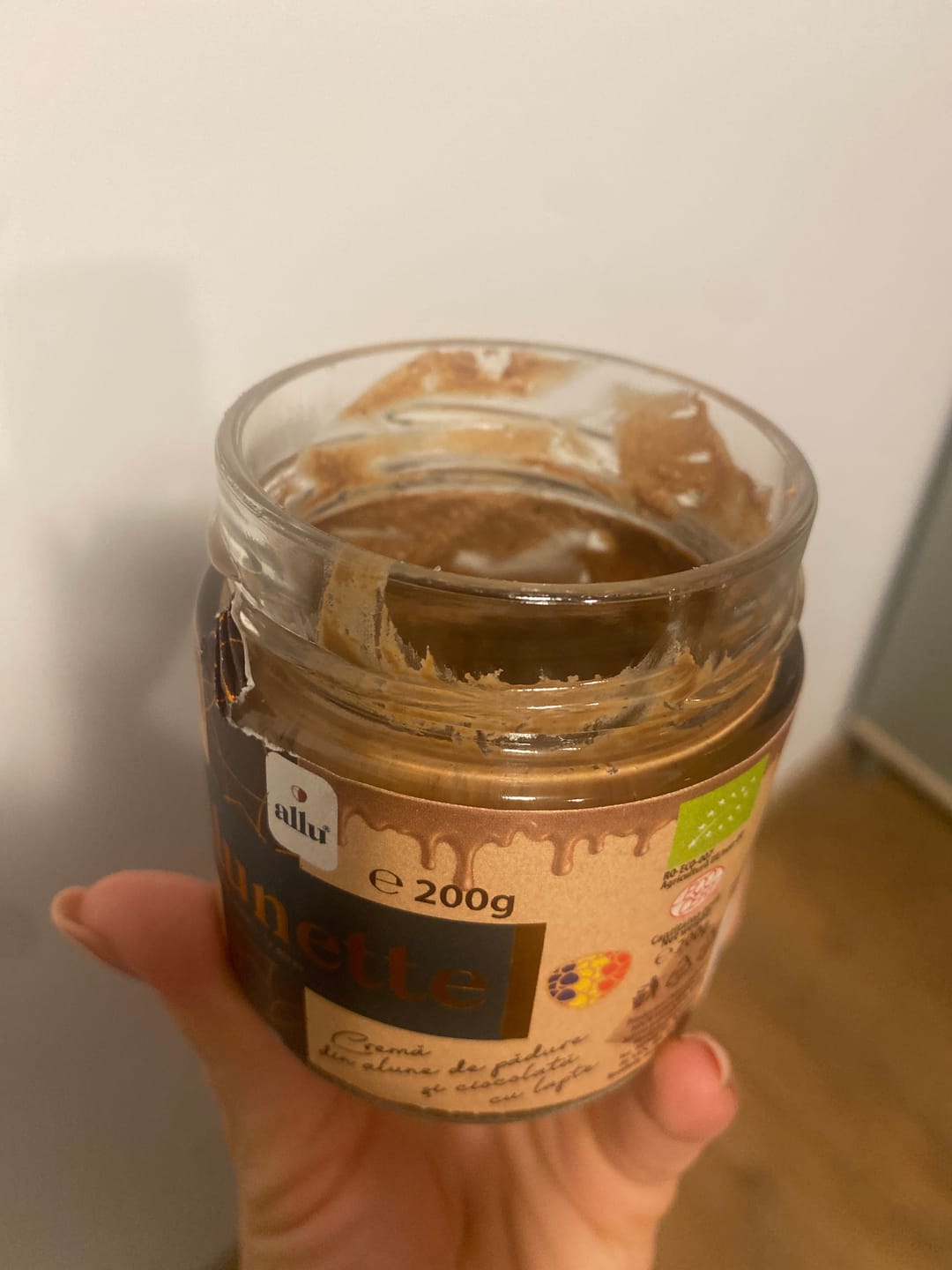 Customer photo review of Noc Noc - alune de pădure prăjite în ciocolată cu lapte, BIO, 100g
