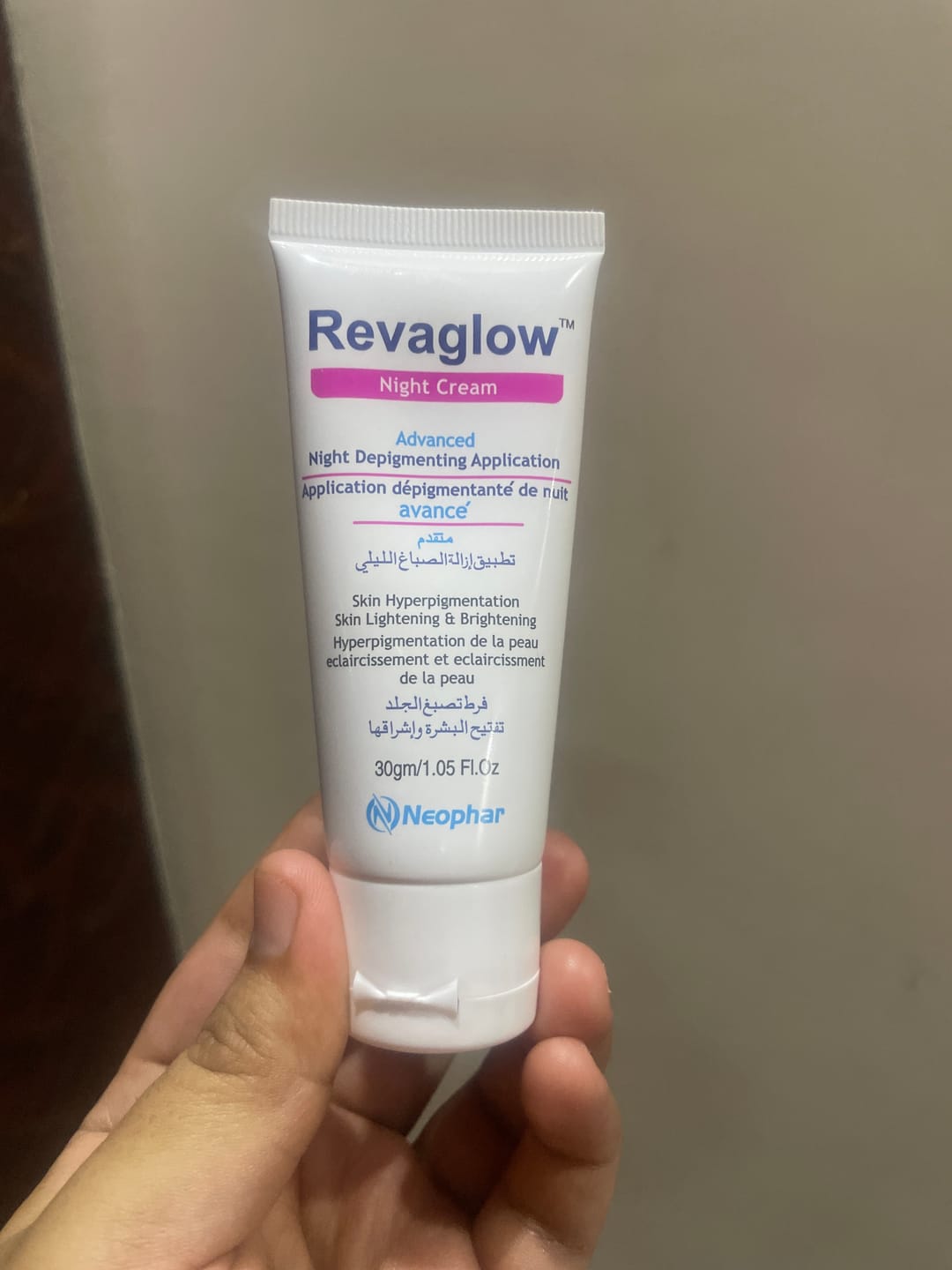 Customer photo review of Revaglow Night Cream