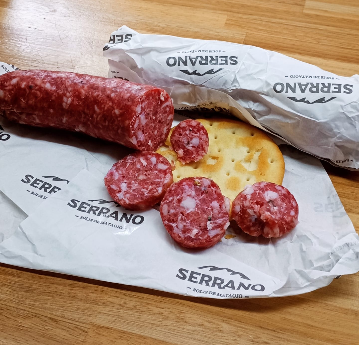 Customer photo review of Salame picado fino, artesanal