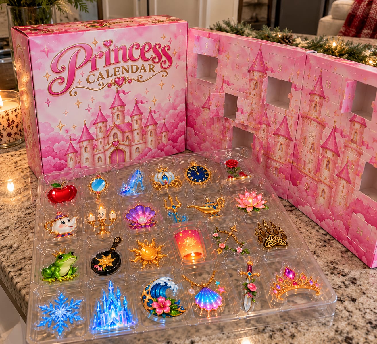 Customer photo review of Princess Advent Calendar