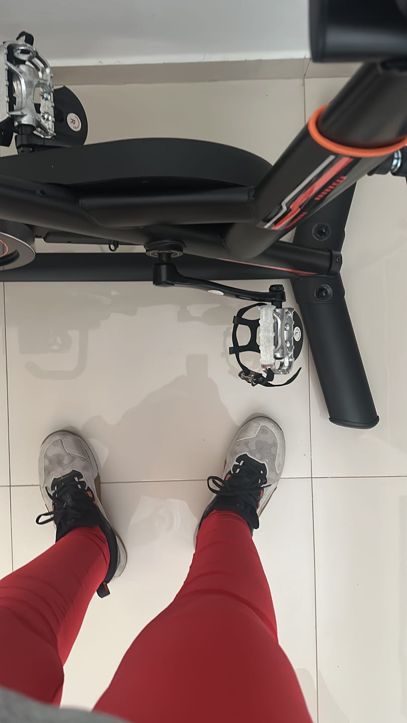 Customer photo review of Bicicleta Ergométrica Smart Magnetic 13K | Disco 13KG | Resistência Magnética potente | Banco Ultra Soft