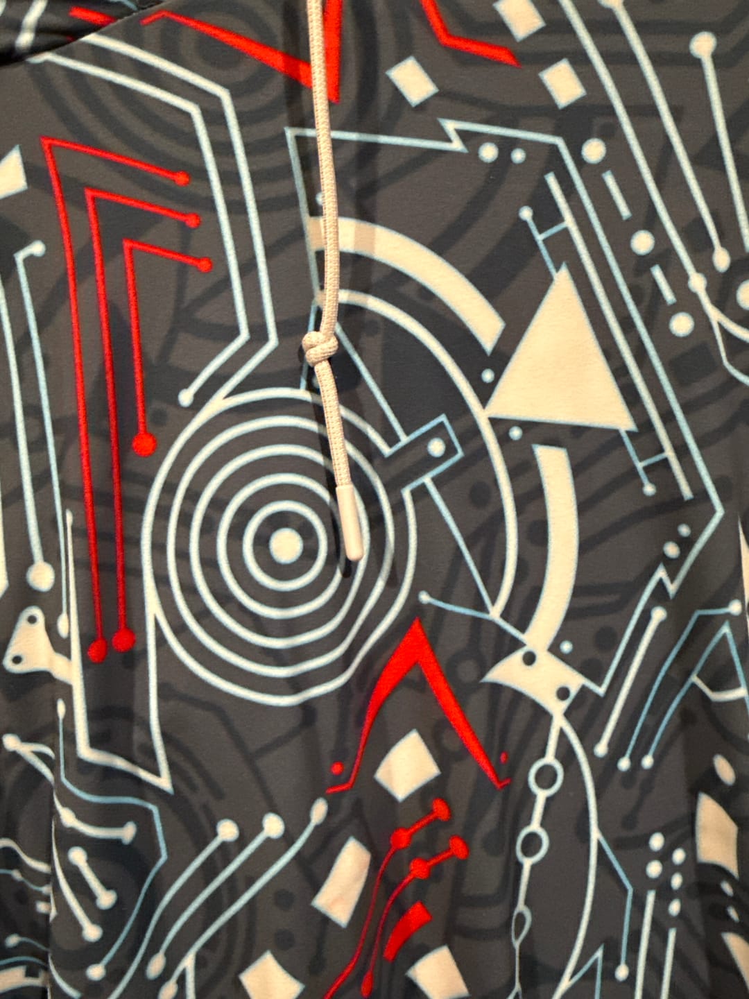 Customer photo review of Disney's Tron "Greetings Programs" – Performance Hoodie
