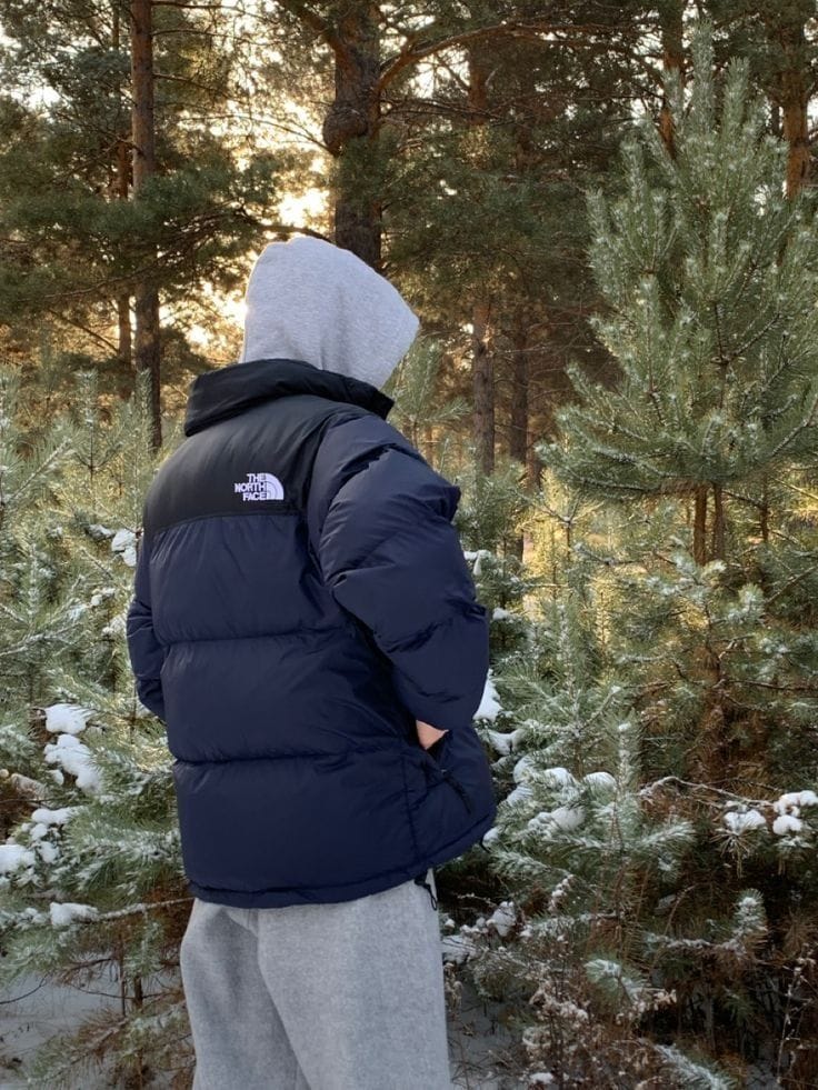 Customer photo review of The North Face 1996 Retro Nuptse Jacket