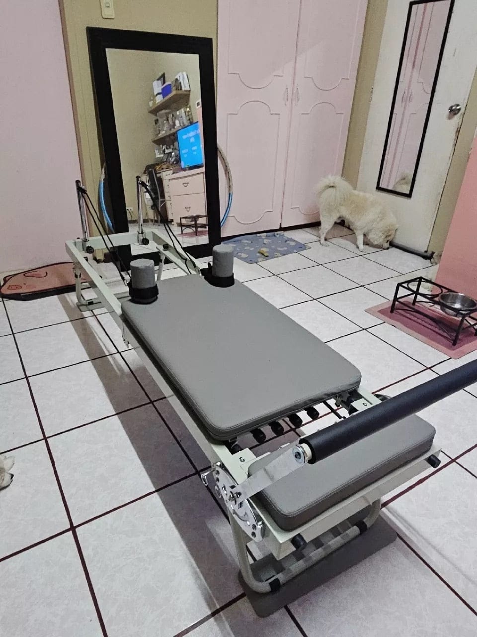 Customer photo review of GoodForm™ Pilates Reformer