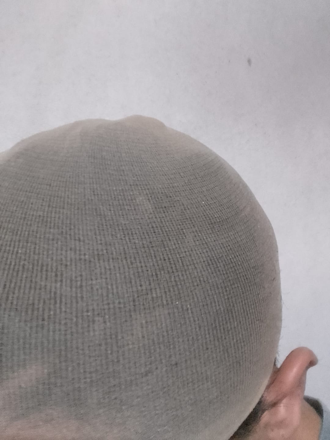Customer photo review of Wig Cap (Touca) - (cor preta ou bege - aleatória)