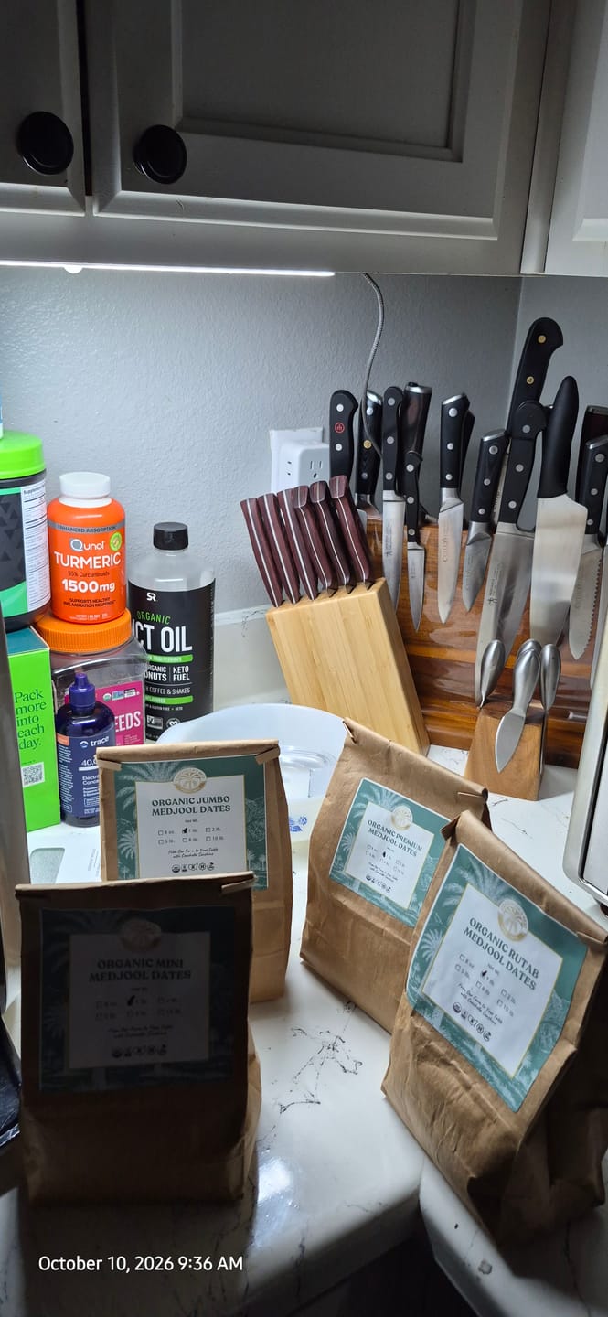 Customer photo review of Organic Barhi Date Snack Packs