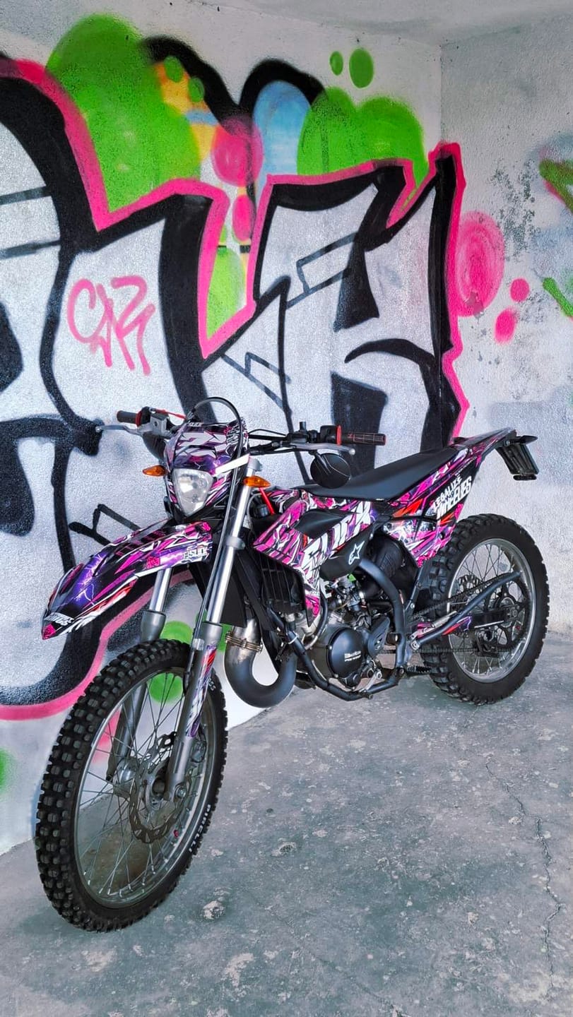 Customer photo review of Beta Headlight RR 50 2T (ALL MODELS)