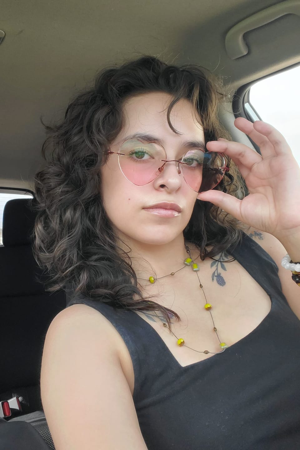 Customer photo review of Lovie Eyeglasses