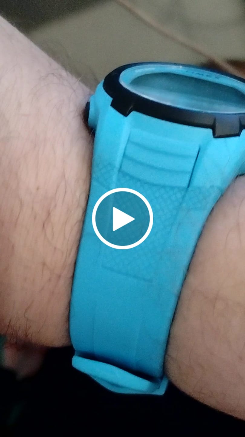 Customer video review of Timex Unisex Watch - Ironman T100 Grey Digital Dial Blue Resin Strap | TW5M629009J