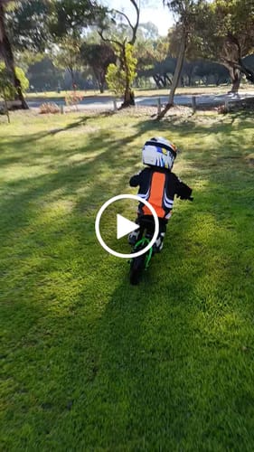 Customer video review of 24V charger for TAKANI electric balance bike TK1224 & TK1224-RS