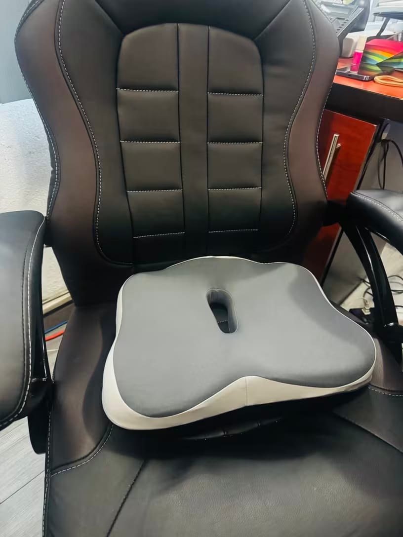 Customer photo review of Coussin Confort Absolu- le coussin ergonomique.