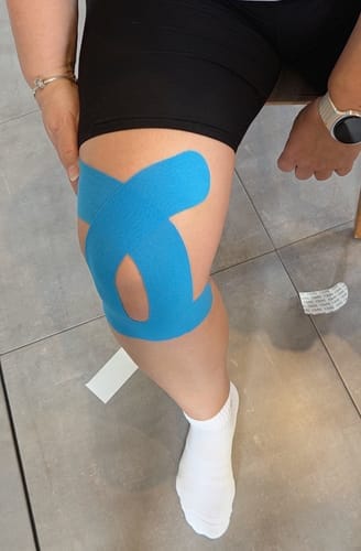 Customer photo review of TAPEX™ Kniegelenk inkl. Löse Spray (60ml)