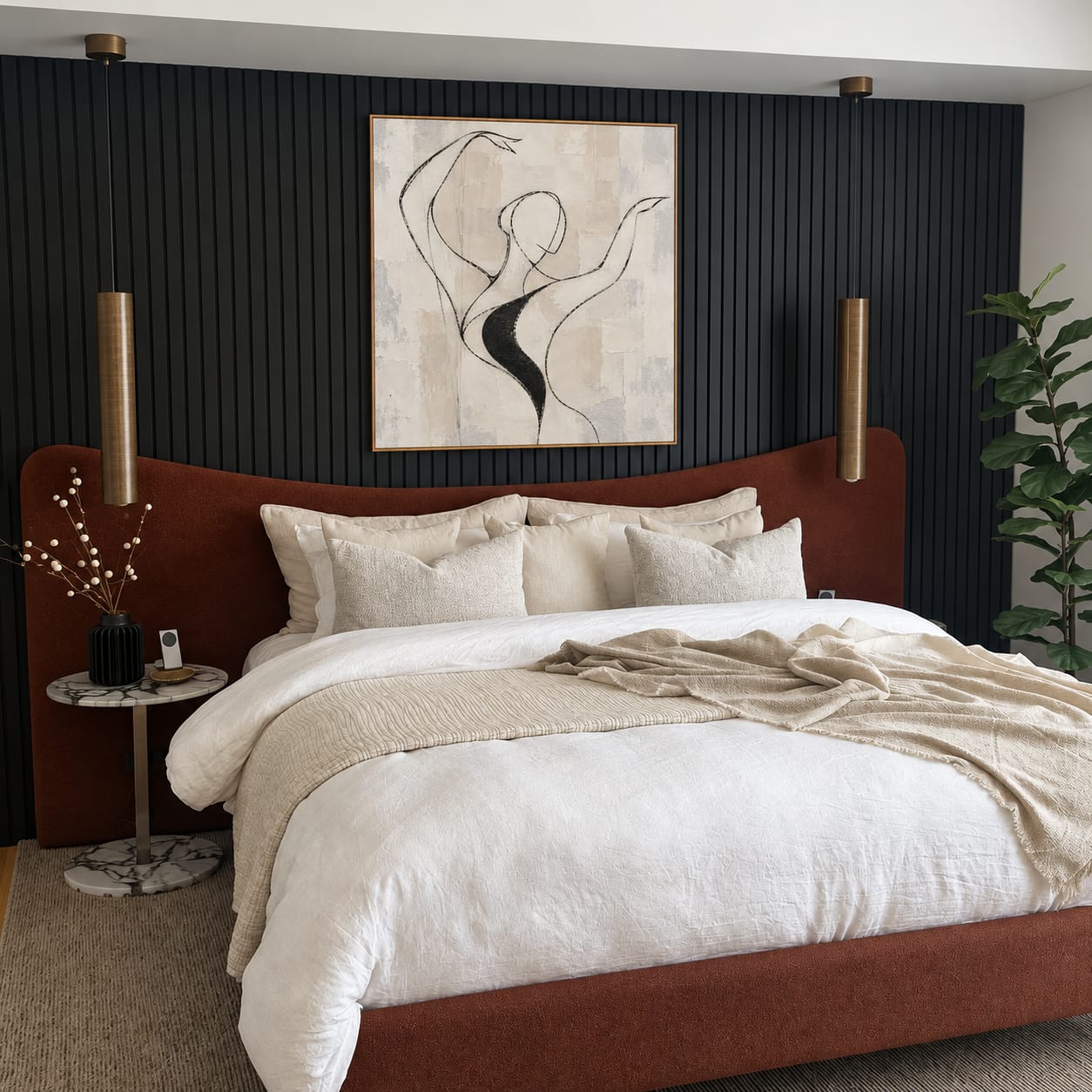 Customer photo review of Poised Lines Wall Art
