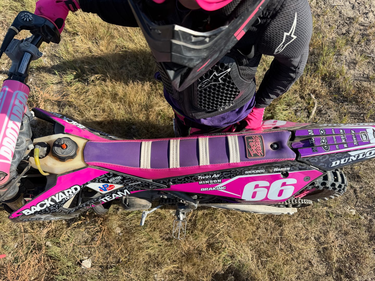 Customer photo review of Custom Seat Cover: 2024 Cobra CX65