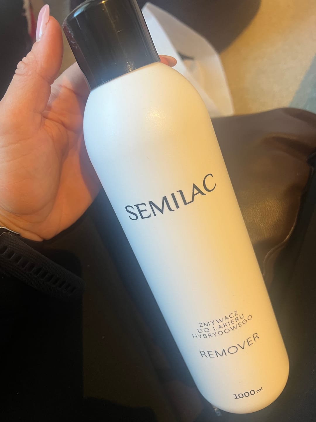 Customer photo review of Semilac Remover 1000 ml