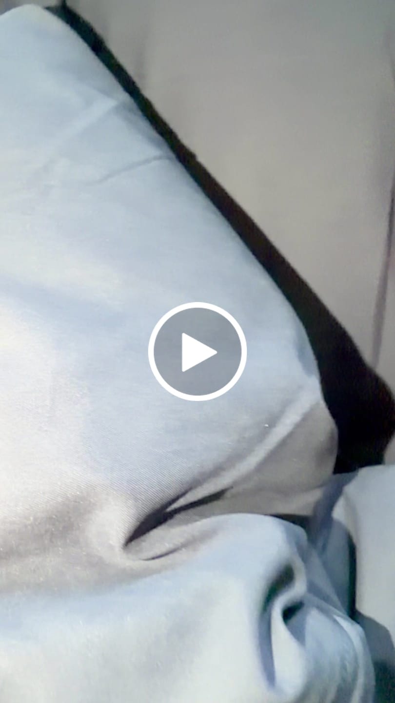 Customer video review of Organic Cotton Goose Down Comforter