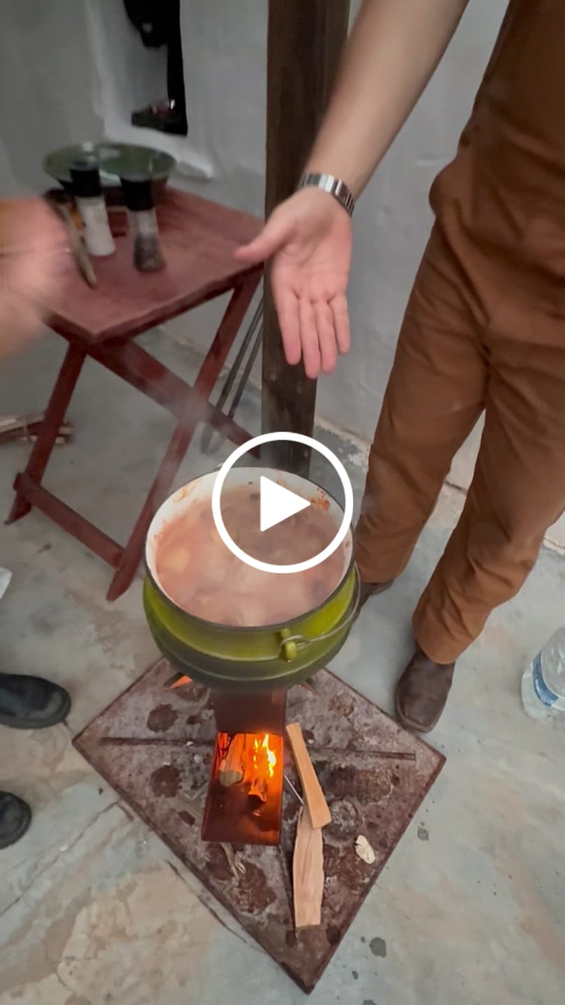 Customer video review of BraaiPlank™ ROCKETSTOVE+ with Carry Bag