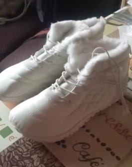 Customer photo review of Botines barefoot Trekking Rock Snow
