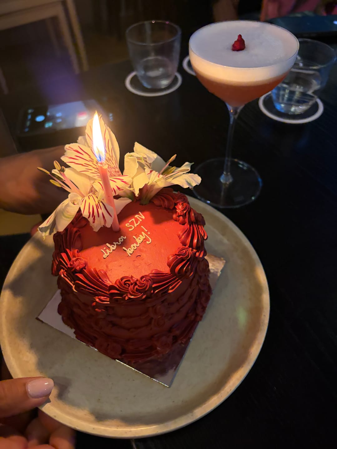 Customer photo review of rosie mini cake