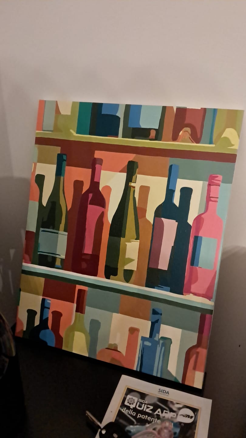 Customer photo review of Bottled Palette | Paint by Number