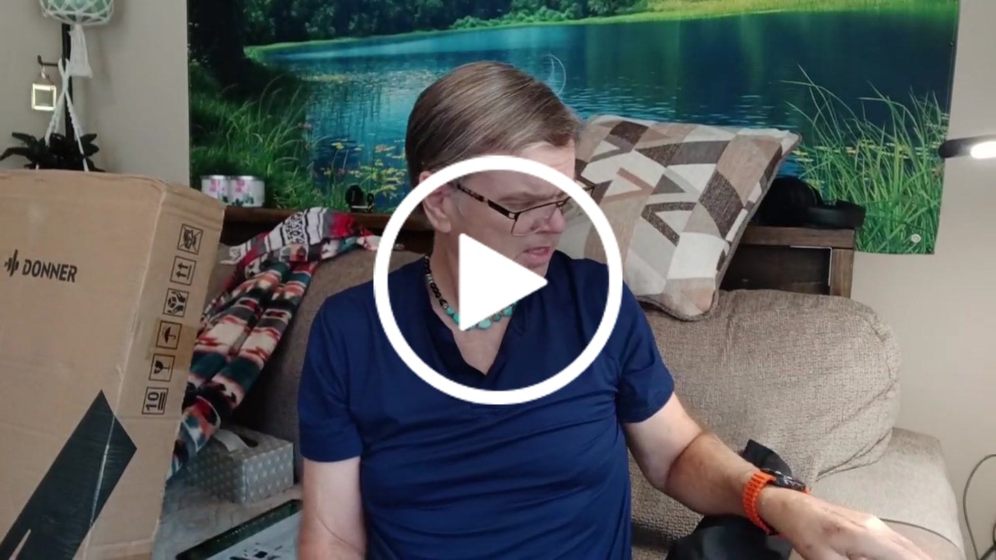 Customer video review of Donner DST-80 Débutant Guitare Électrique