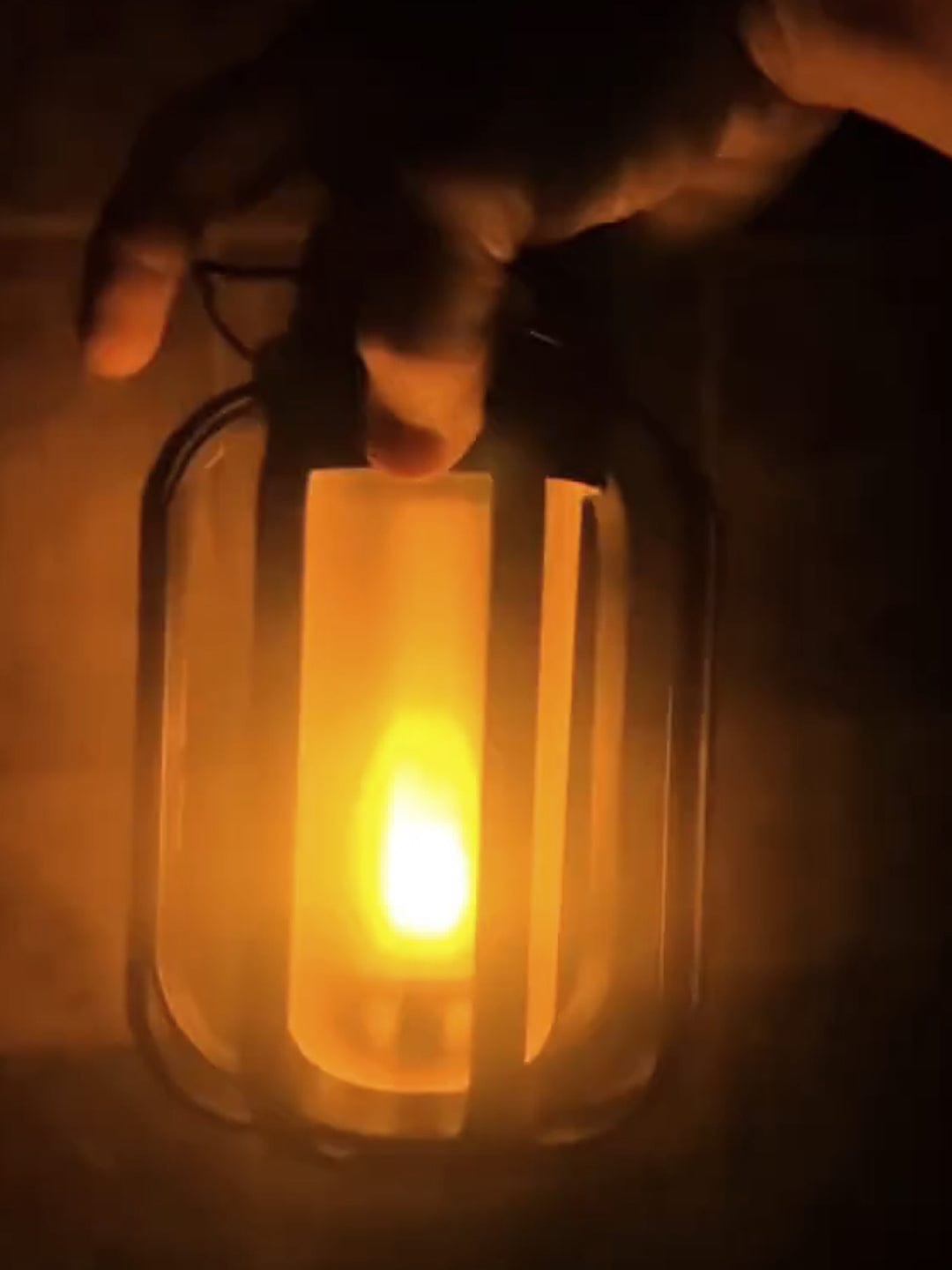 Customer photo review of Lumo™ Flameless Lantern