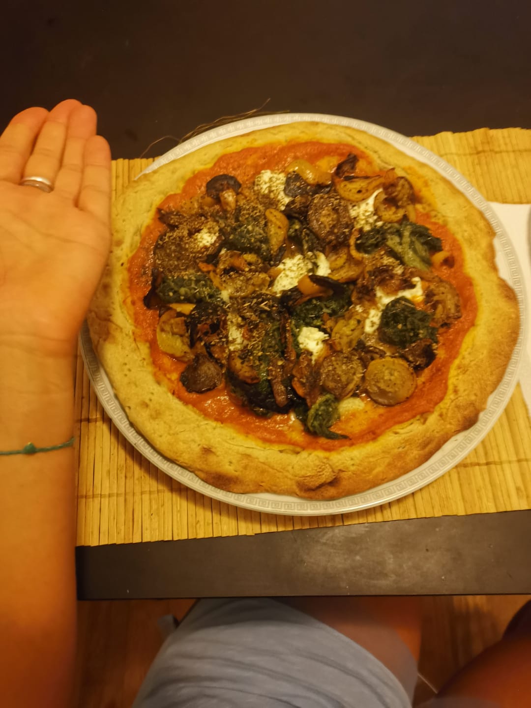 Customer photo review of Base Pizza proteica