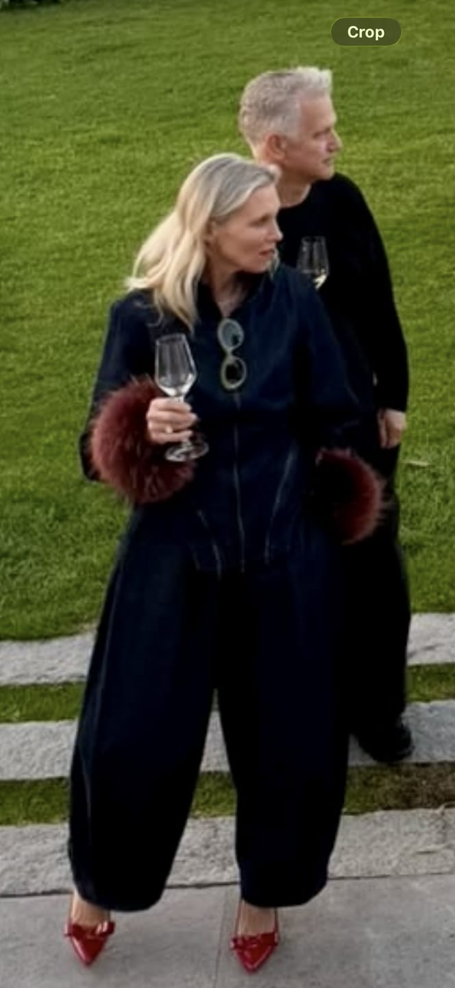 Customer photo review of Alexa Jacket - Dark Indigo Denim