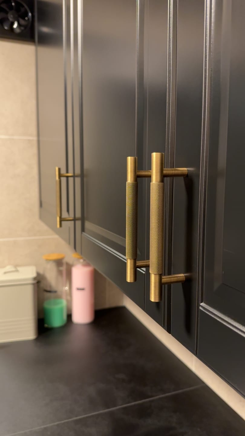 Customer photo review of Stockholm håndtak bronse