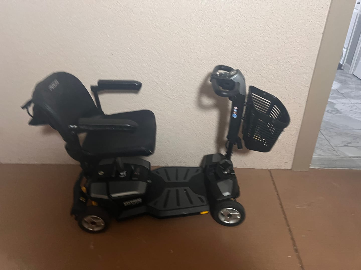 Customer photo review of Multiday Mobility & ECV Foldable Travel Scooter Rental 300 Pound Capacity (3 or more days)